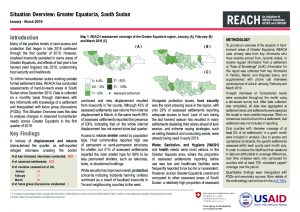 SSD_Situation Overview_AoK Greater Equatoria_January to March 2019