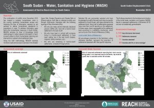 Factsheet Assessment of Hard to Reach Areas WASH November 2019