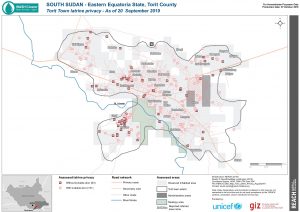 REACH SSD Map Torit Latrine Privacy August2019