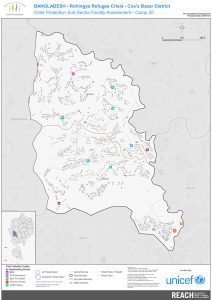 BGD_Map_CoxsBazar_ChildProtectionFacilities_Camp 20_28OCT2018_A1