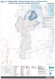 Bangladesh - Cox's Bazar - Leda MS Potential Inundation and Slope Risk
