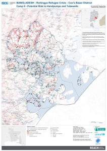 Bangladesh - Cox's Bazar - Camp 9 Potential Flood and Landslide Risk to Water Points