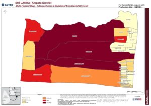 Area Based Risk Assessment Map Sri Lanka Addalachchenna Multi hazard February 2024