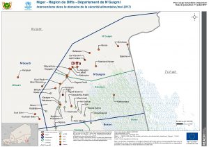 NER_Map_Diffa - Département de N'guigmi - Interventions en Sécurité Alimentaire, mai 2017