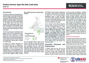 SSD_Situation Overview_Upper Nile State_October 2017