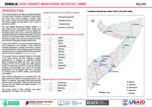 REACH Somalia JMMI Factsheet Q2 (May 2023)