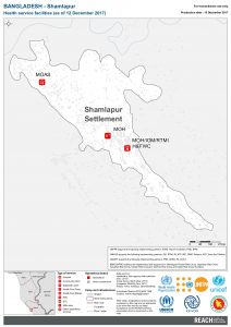 Bangladesh- Cox's Bazar- Shamlapur- Health Service Facilities- December 2017
