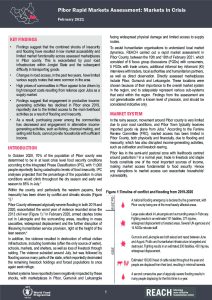 Pibor Rapid Market Assessment, February 2021