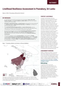 Livelihoods Resilience Assessment Factsheet Sri Lanka March 2024 Poonakary