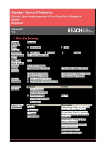BGD_Terms of Reference_Education Needs Assessment_February2019