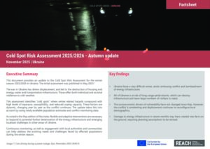 REACH Ukraine Cold Spots Index - 2025 Autumn Update