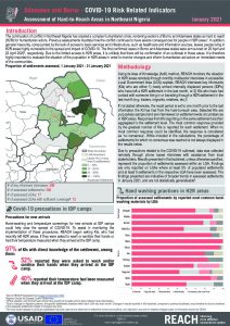 Hard to Reach Assessment in Northeast Nigeria, COVID-19 Factsheet, January 2021