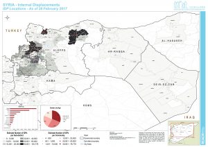 REACH Syria map North West IDP Tracking A1 8 March 2017