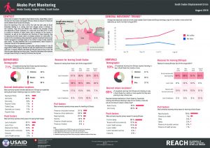 SSD_Factsheet_Akobo Port and Road Monitoring_August 2018