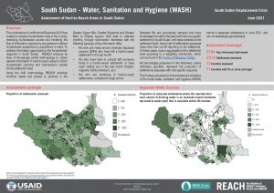 Assessment of Hard to Reach Areas - WASH, June 2021