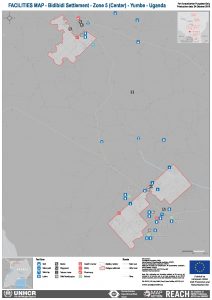 UGA_Map_Bidibidi_Zone 5 Central Facilities_September 2018