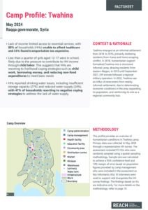 REACH_SYR_Factsheet_NES_CampProfile_Twahina_May-2024