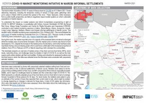 Nairobi Market Monitoring Initiative Situation Overview, March 2021