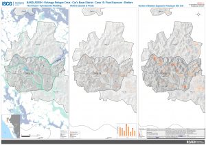 Cox's Bazar - Flood Hazard - Exposed Shelters - April 2021 - Camp 15