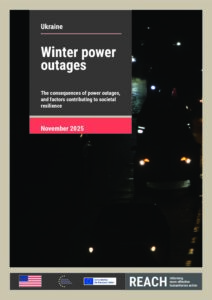 Winter Power Outages and Social Resilience - Ukraine 2025 - Full report
