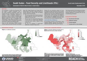 REACH_SSD_Factsheet_Assessment of Hard-to-Reach Areas FSL_November 2018