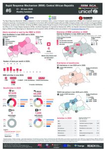 Rapid Response Mechanism (RRM) factsheet, Central African Republic – June 2020 (EN)