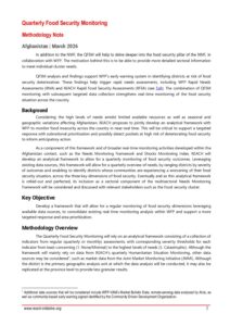 REACH Afghanistan Quarterly Food Security Monitoring (QFSM), Methodology Note (June 2026)