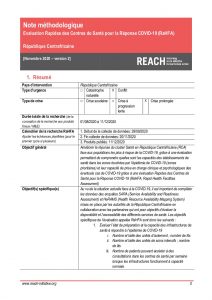 REACH_RCA_TOR_RaHFA en RCA, termes de référence_Novembre 2020