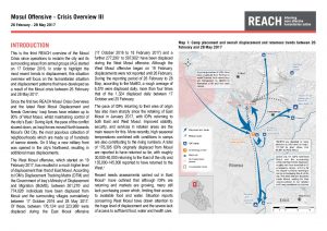 IRQ_Situation Overview_Mosul Offensive Crisis Overview III_May 2017