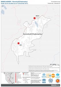 Bangladesh- Cox's Bazar- Kerontuli/Chakmarkul- Health Service Facilities- December 2017