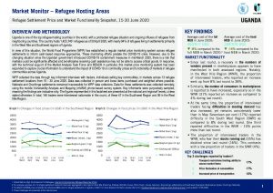 Uganda COVID-19 Market Monitoring Snapshot (15-30 June 2020)