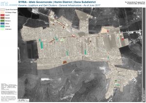 SYR_Map_Karama_Liyajlikum_Qah_Camp_Infrastructure_22 February 2018_A1