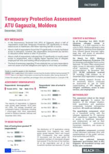IMPACT_MDA_Factsheet_Temporary Protection Assessment Gagauzia_December 2023