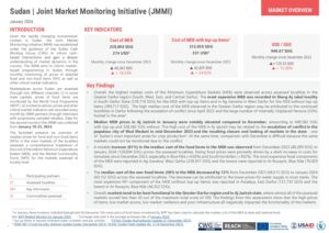 REACH Sudan Joint Market Monitoring Initiative (JMMI) January 2024