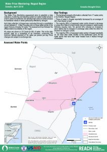 SOM_Factsheet_Water Price Monitoring_Nugaal_April 2018