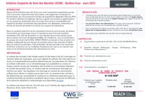 Fiche d'information de l'ICSM, Mars 2023