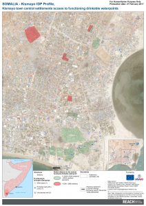reach som map kismayo town central IDP settlements waterpoints access 02nov2016 a3 l en