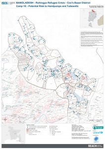 Bangladesh - Cox's Bazar - Camp 1E Potential Flood and Landslide Risk to Water Points