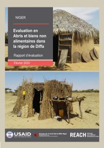 Evaluation en abris et biens non alimentaires dans la région de Diffa, Niger - Février 2020