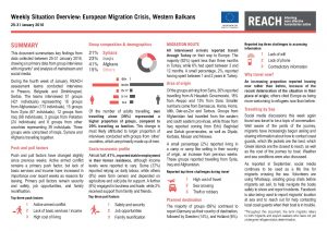 SRB_Situation Overview_European Migration Monitoring Weekly Summary (x3), 25-31 January 2016