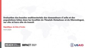 REACH_RCI_REG2303_Evaluation des besoins multisectoriels_Timalah&Nioro_Mars_2024_VF