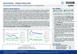 Uganda COVID-19 Market Monitoring Snapshot (1-31 December 2020)