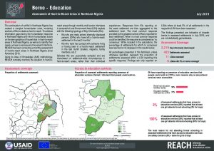 Hard-to-Reach Education Factsheet in Borno State, Nigeria - July 2019