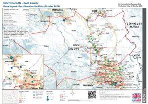 South Sudan - Flood Impact Education Facilities Koch County (October 2025)