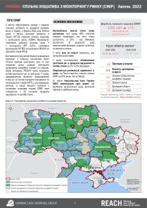 Ukraine Joint Market Monitoring Initiative (JMMI) Factsheet UA - July 2022