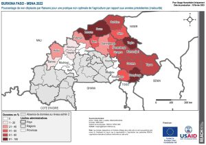 BFA MSNA 2022 cartes indicateurs secal niveau admin2