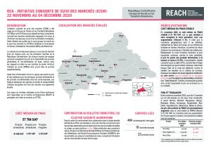 Joint Market Monitoring Initiative (JMMI) Factsheet, Central African Republic – November 2020