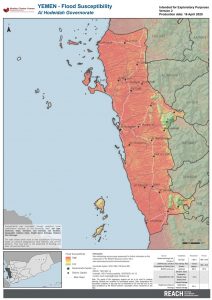 REACH YEM MAP Al Hodeidah HVA FloodSusceptibility 16APR2020 A4 V2