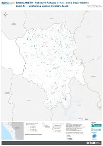 BGD_Map_CoxsBazar_Camp 17_Latrinefunctionality_28MAY2018_A0
