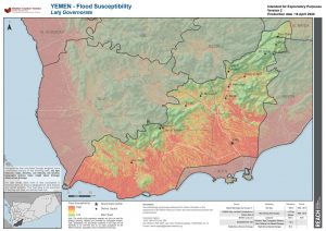 REACH YEM MAP Lahj HVA FloodSusceptibility 16APR2020 A4 V2